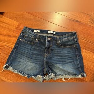 Vigoss Women's Marley Dark Blue Jean Shorts